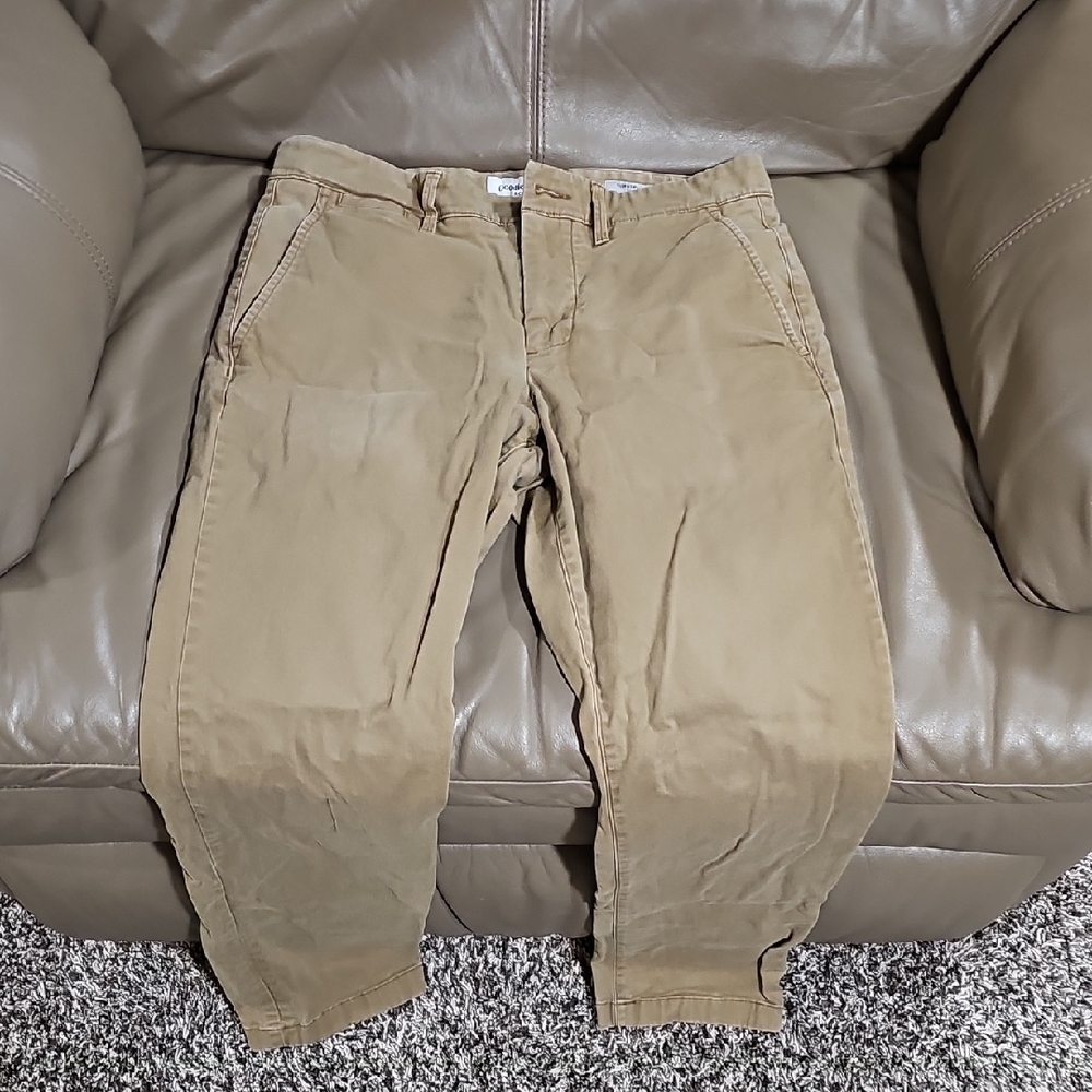 Goodfellow & Co Tan Chinos Timeless Cotton Twill
